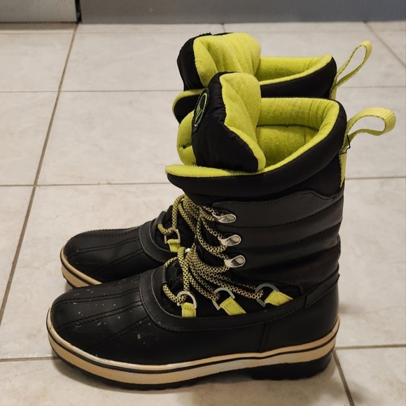 Sorel Style Waterproof Winter Snow Boots - Picture 4 of 11